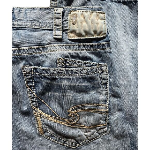 Mens Silver Zac Jeans - W34 L30 - 100% Cotton - Picture 9 of 15